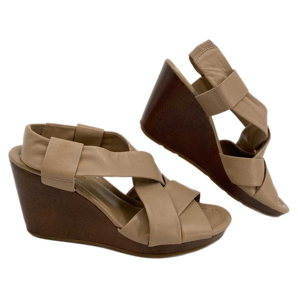 Cole Haan Brown Strappy Wedges | Size 6.5 Classic Sandals